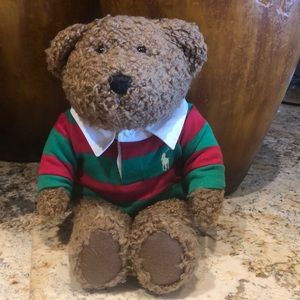 2005 Ralph Lauren Bear Green/Red Poli